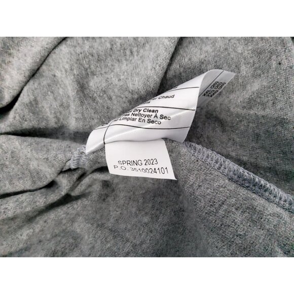 Carhartt Women's T-Shirt Loose Fit Grey Heavy Weight Single Pocket Size XXL - Picture 9 of 9